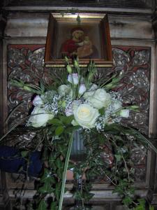 Aranjamente florale pentru biserici