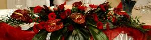 Aranjamente florale pentru sala nunta