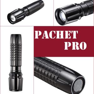 LPC-R002 - Lanterna Profesionala Led CREE Q5 **PACHET PRO** 180 Lm