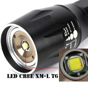 LPC-R005 - Lanterna reincarcabila LED CREE XM-L T6 900LM