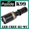 K99 - lanterna profesionala pailide cree q3-wc 180 lm