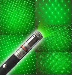 LPC-L003 - Laser Verde tip stilou Green Pointer cu punct si  3D stelar