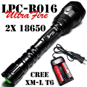 LPC-R016 - Lanterna UltraFire LED CREE XM-L T6 1000 LM