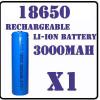 Acumulator 18650 li-ion 3.7 v 3000