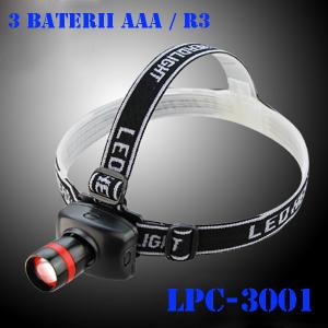 LPC-3001 - Lanterna Frontala Profesionala cu Lupa si Zoom