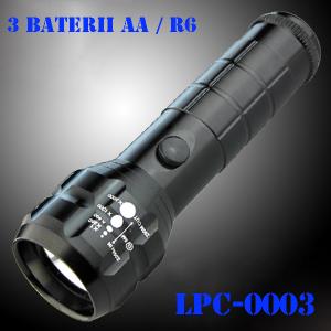 LPC-0003 - Lanterna Profesionala cu Lupa si Zoom - 20 cm