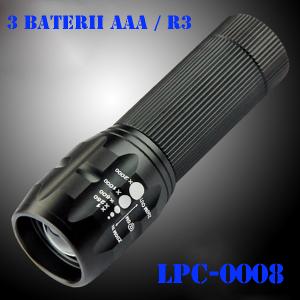 LPC-0008 - Lanterna Profesionala cu Lupa si Zoom reglabil