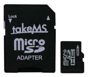Card memorie TakeMS MicroSD HC 4GB class 6