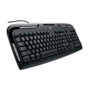 LOGITECH Media Keyboard PS2, negru
