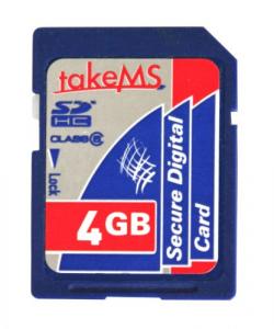 Card memorie TakeMS SD HC 4GB class 6