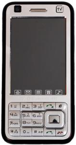 Telefon Dual SiM CECT A969 cu TV Tuner -cafeniu