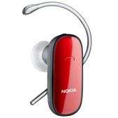 Casca Bluetooth Mono NOKIA BH-105 ORIGINALA, cu microfon pentru o singura ureche -rosu