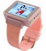 Watch mobile k1 sport: telefon in forma de ceas -roz
