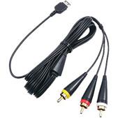 Cablu audio-video AV, prezinta mufa SAMSUNG tip S20 si 3 mufe RCA