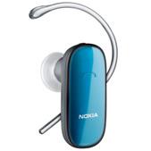 Casca Bluetooth Mono NOKIA BH-105 ORIGINALA, cu microfon pentru o singura ureche -albastru azuriu