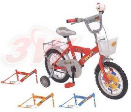 Bicicleta roti ajutatoare copii 4-5 ani DHS 1401 baieti