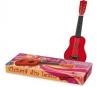 D toys - chitara lemn natur/rosie 54 cm