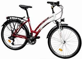 Bicicleta aluminiu oras dama DHS 2664  21 viteze model 2012