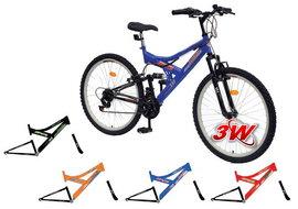 Bicicleta mountain bike full suspension KREATIV DHS 2641 Rocket 18viteze model 2011