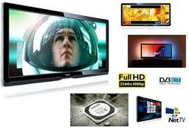 Philips Cinema 21:9 Televizor LCD cu LED 56PFL9954H/12 digital Full HD de 56" / 142 cm, 1080p cu Ambilight Spectra 3 si Perfect Pixel HD Engine
