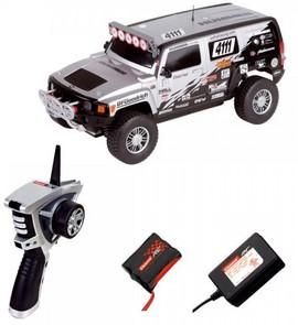 Masinuta radio comanda Carrera Hummer H3 Silver 7T