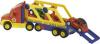 Wader supertruck trailer + 2 masini