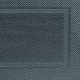 Napron PVC culoare neagra, 45 x 33 cm cadre gri