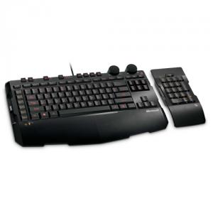 Tastatura gaming Microsoft Sidewinder X6, Neagra