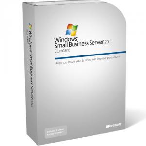 Microsoft Windows Small Business Server 2011 Standard, 64Bit, English, 1-4 Procesoare, 5 clienti acess Licenta OEM**