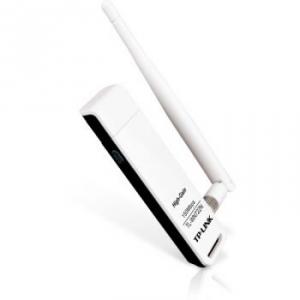 Adaptor Wireless TP-LINK N150, High Gain, USB, Cradle, TL-WN722NC