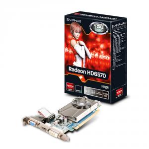 Placa video Sapphire AMD Radeon HD6570 1GB GDDR3 HDMI, DVI-D, VGA