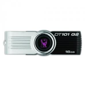 Memorie USB Kingston DataTraveler 101 G2, 16GB, USB 2.0, Negru