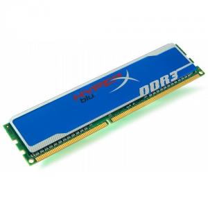 Memorii RAM Kingston HyperX Blu 2GB, DDR3, 1600 MHz