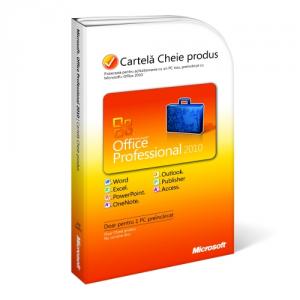 Microsoft Office Professional 2010, Romanian, PCK Microcase*