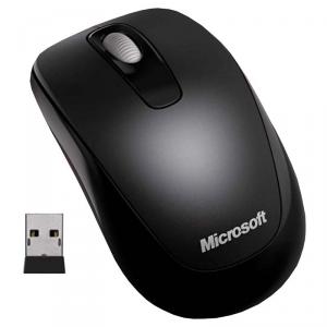 Mouse Wireless Microsoft Mobile 1000, 1000 DPI, Negru