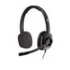 Casti stereo logitech h250, negre