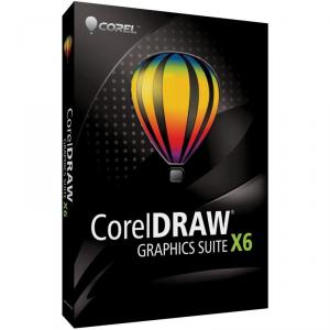 CorelDraw Graphics Suite X6, 32/64 Bit, 1 Calculator, DVD, Licenta FPP*