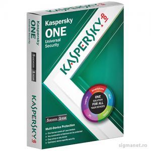 Kaspersky ONE Universal Security, 3 Dispozitive, Licenta 1 an, EEMEA Edition, Prelungire licenta