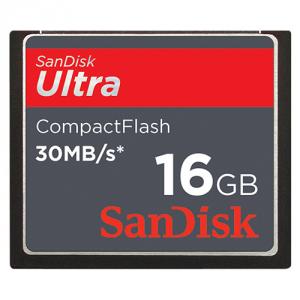 Sandisk Compact Flash Ultra II 16 GB Rata de transfer: 30 mb/s, Capacitate: 16 gb
