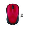 Mouse wireless logitech m235, rosu