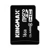 Card de memorie kingmax microsdhc 16gb, class 6 + sd adapter