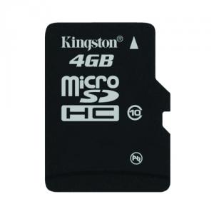 Card memorie Kingston Micro SDHC 4GB Clasa 10