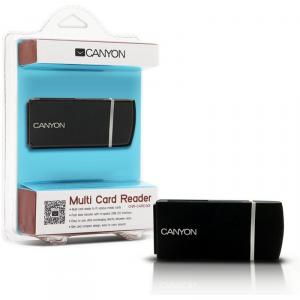 Cititor Carduri Canyon CNR-CARD301, USB 3.0, Negru