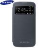 Husa Protectie Samsung EF-CI950BBEGWW S-View Cover Black pentru i9500 Galaxy S IV