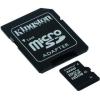 Card de memorie Kingston microSDHC 32GB, Class 10 + Adaptor SD