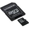 Card de memorie Kingston microSDHC 16GB, Class 10 + Adaptor SD