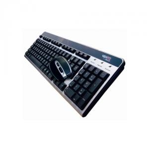 Kit Multimedia tastatura (romana) + mouse Asus KM-61, Argintiu-Negru