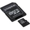Card de memorie Kingston microSDHC 8GB, Class 10 + Adaptor SD