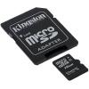 Card de memorie Kingston Micro-SDHC 16GB, Class 4 + Adaptor SD
