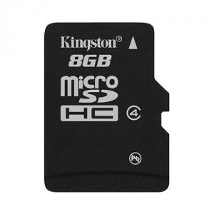 Card de memorie Kingston Micro-SDHC 8GB, Class 4